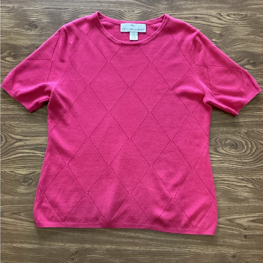Precious Fibers 100% Cashmere Sweater Size Large